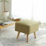 対面にオットマンを置いて来客用にも使えます