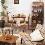 ブラウン系の家具と相性抜群